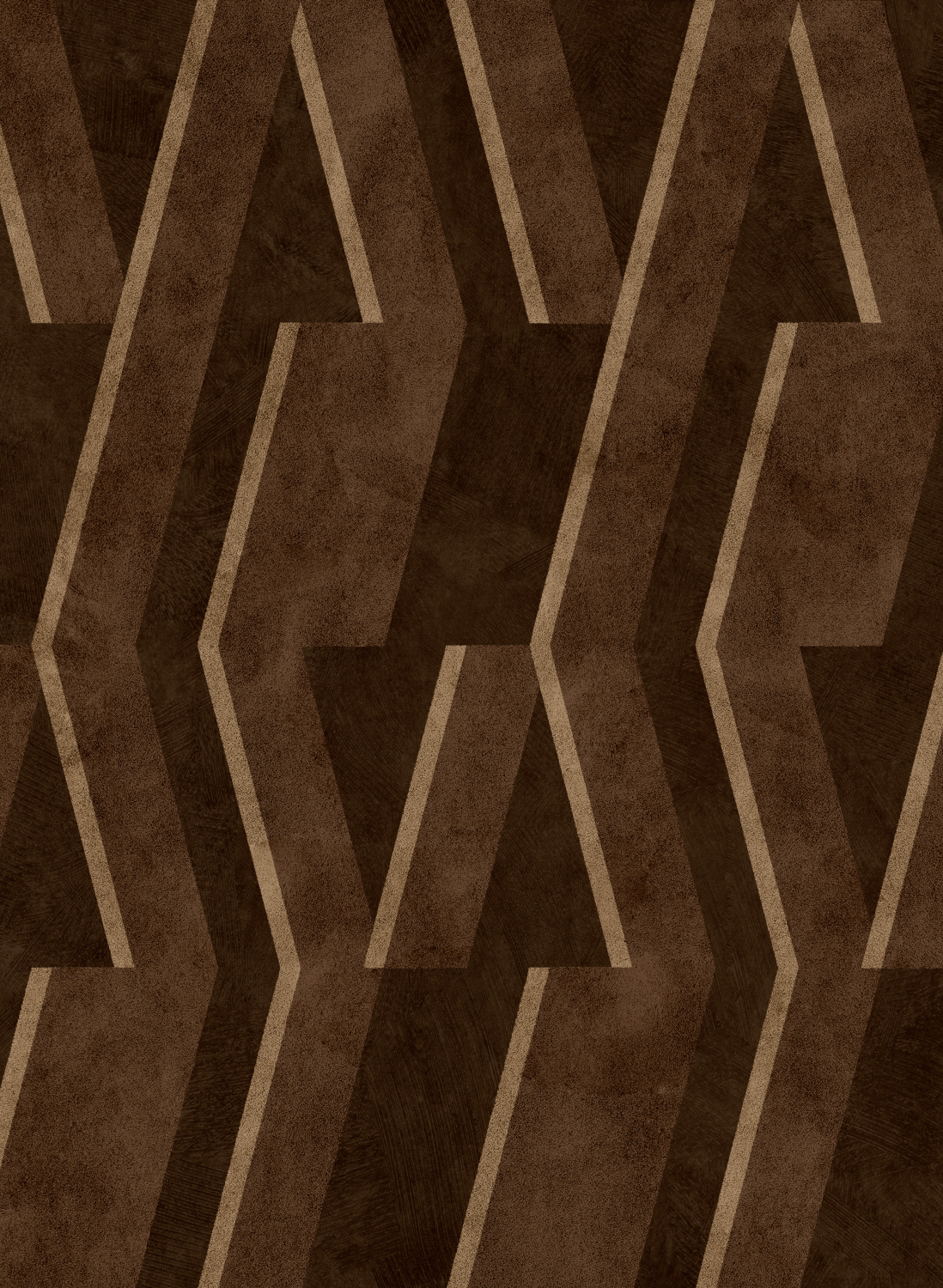 Tapete Parallels - Chocolate
