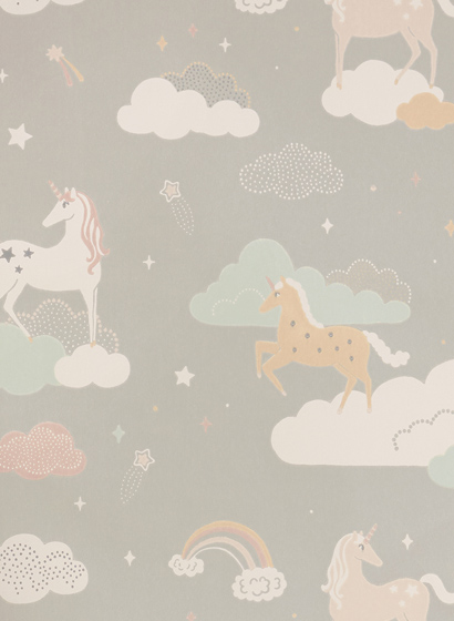Tapete Rainbow Treasures - Mud Grey