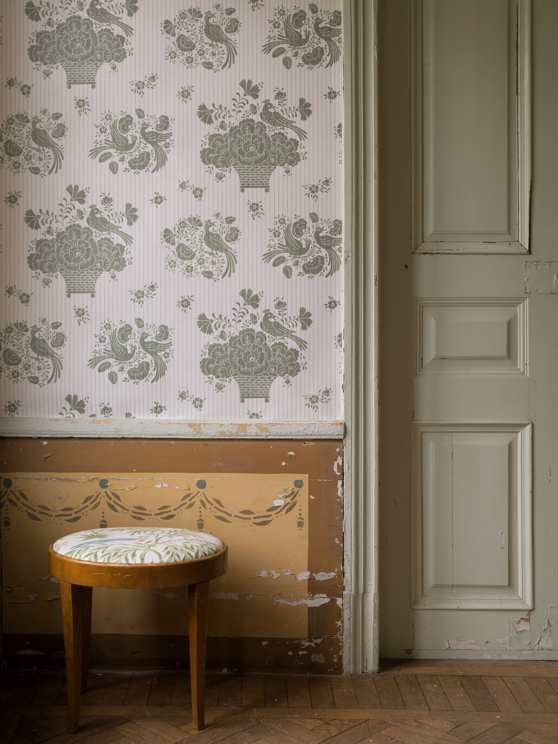 Tapete Birds Nest - Celadon