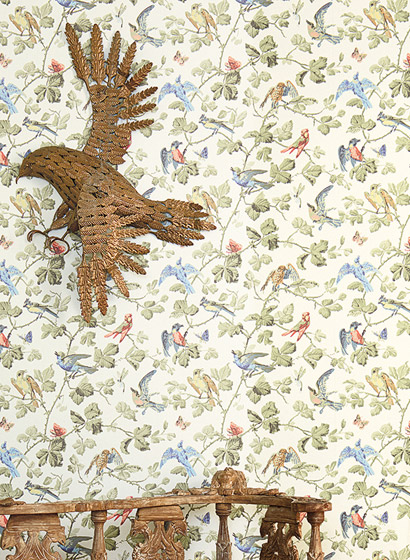 Tapete Winter Birds