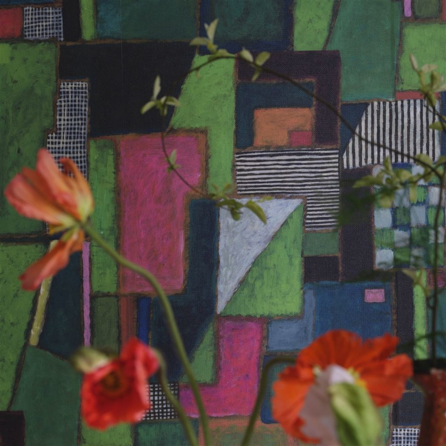 Tapete Raku Patchwork - Emerald