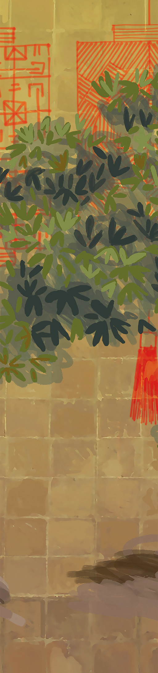 Wandbild Un Conte Fantastique - Panel 14