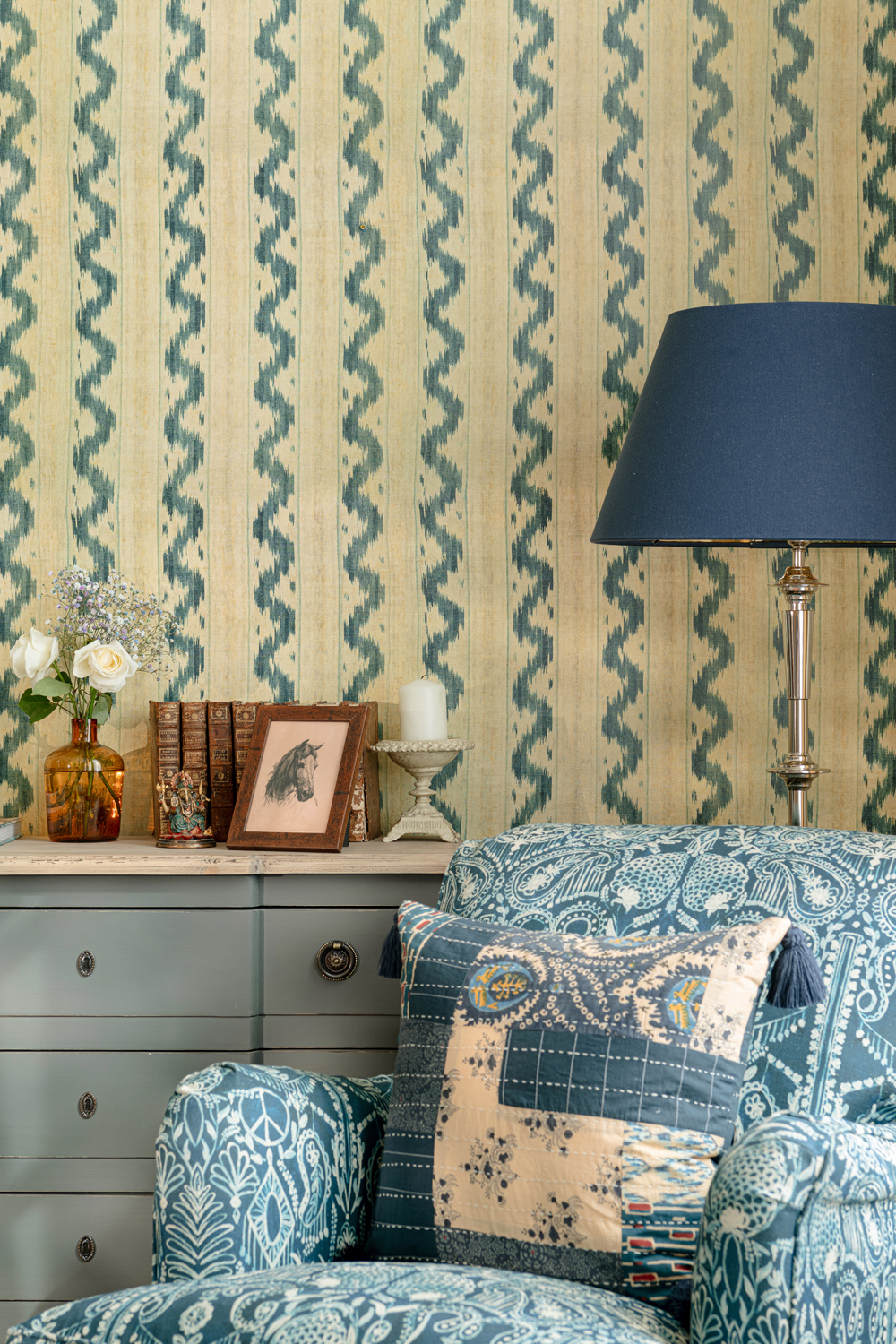 Tapete Vintage Ikat - WP30103