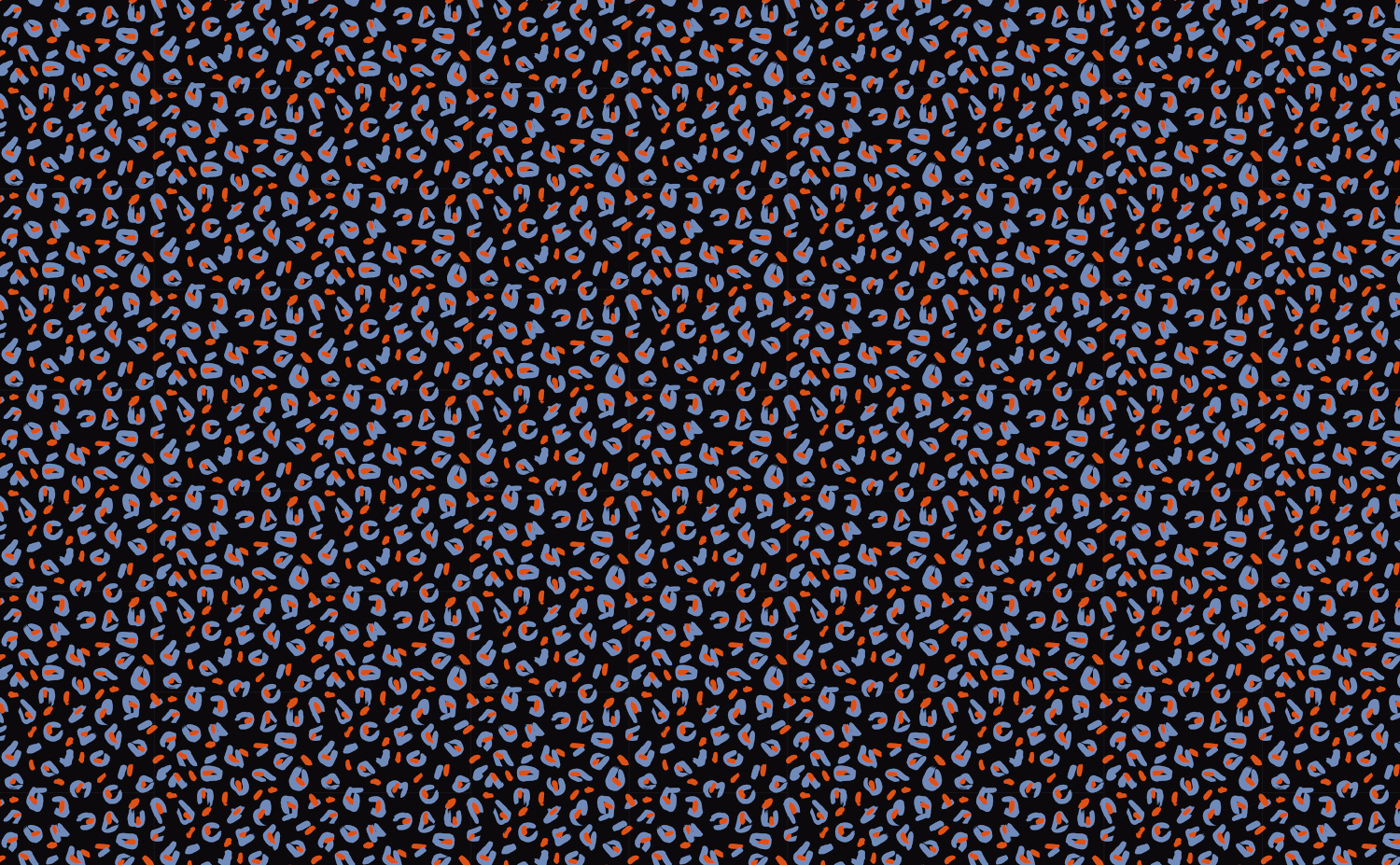 Tapete Funky Leopard - Black