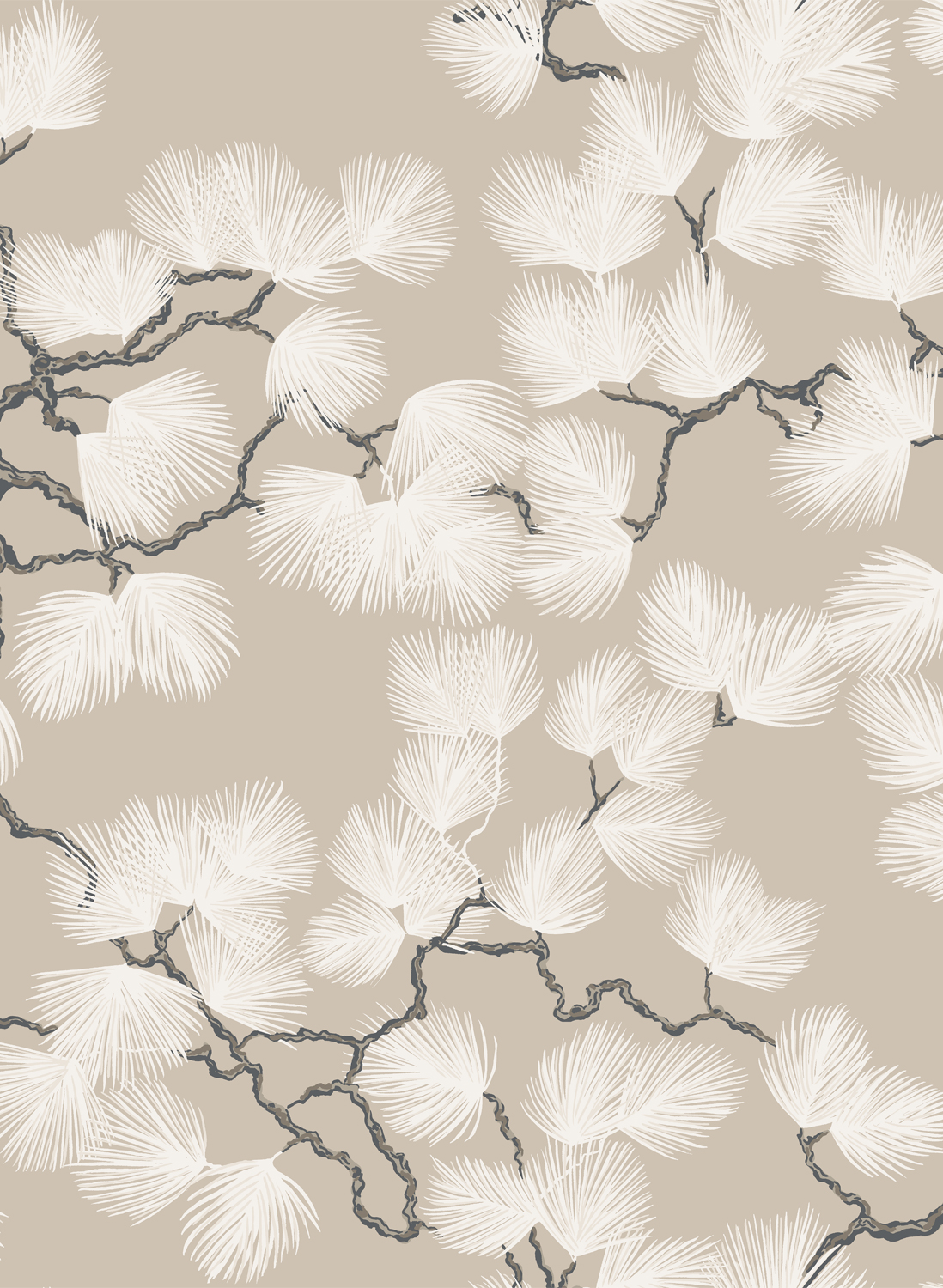 Tapete Pine - Beige