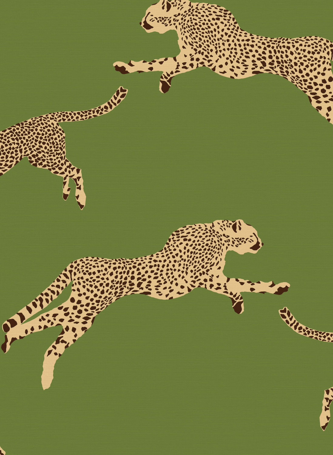 Tapete Leaping Cheetah Grasscloth - 26024