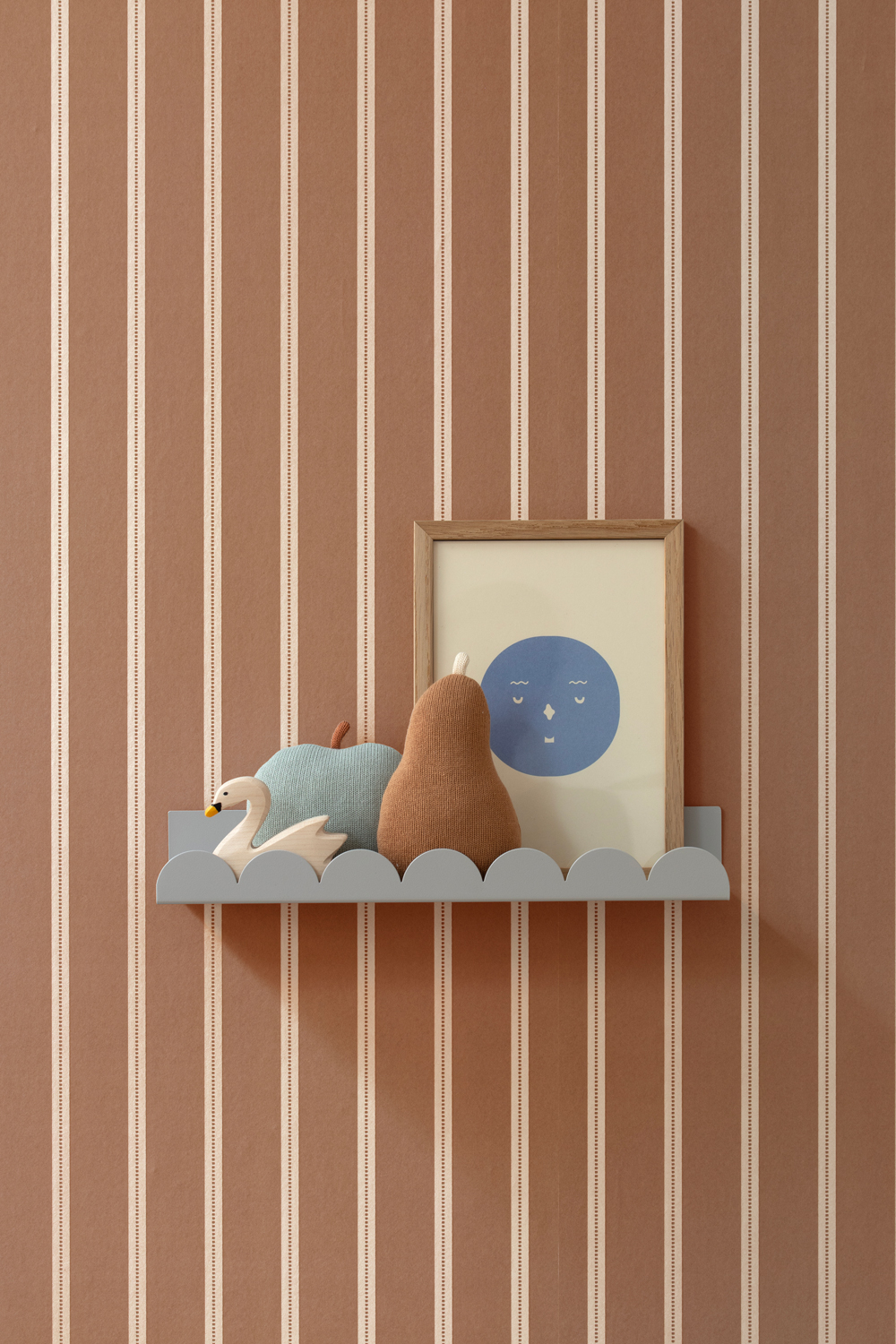 Tapete Ribbon / Lintjes - Caramel / Karamel