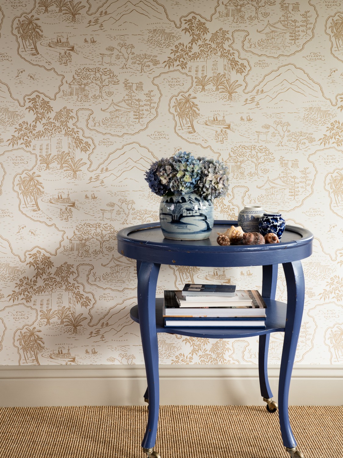 Wallpaper Voyage 1929 - Cinnamon