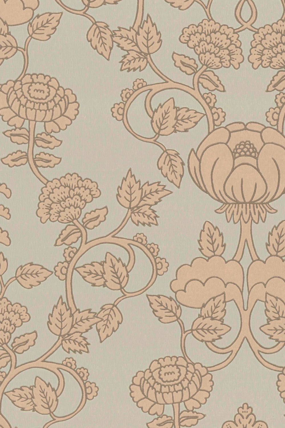 Tapete Cheri Spritz - Vintage Blue Green