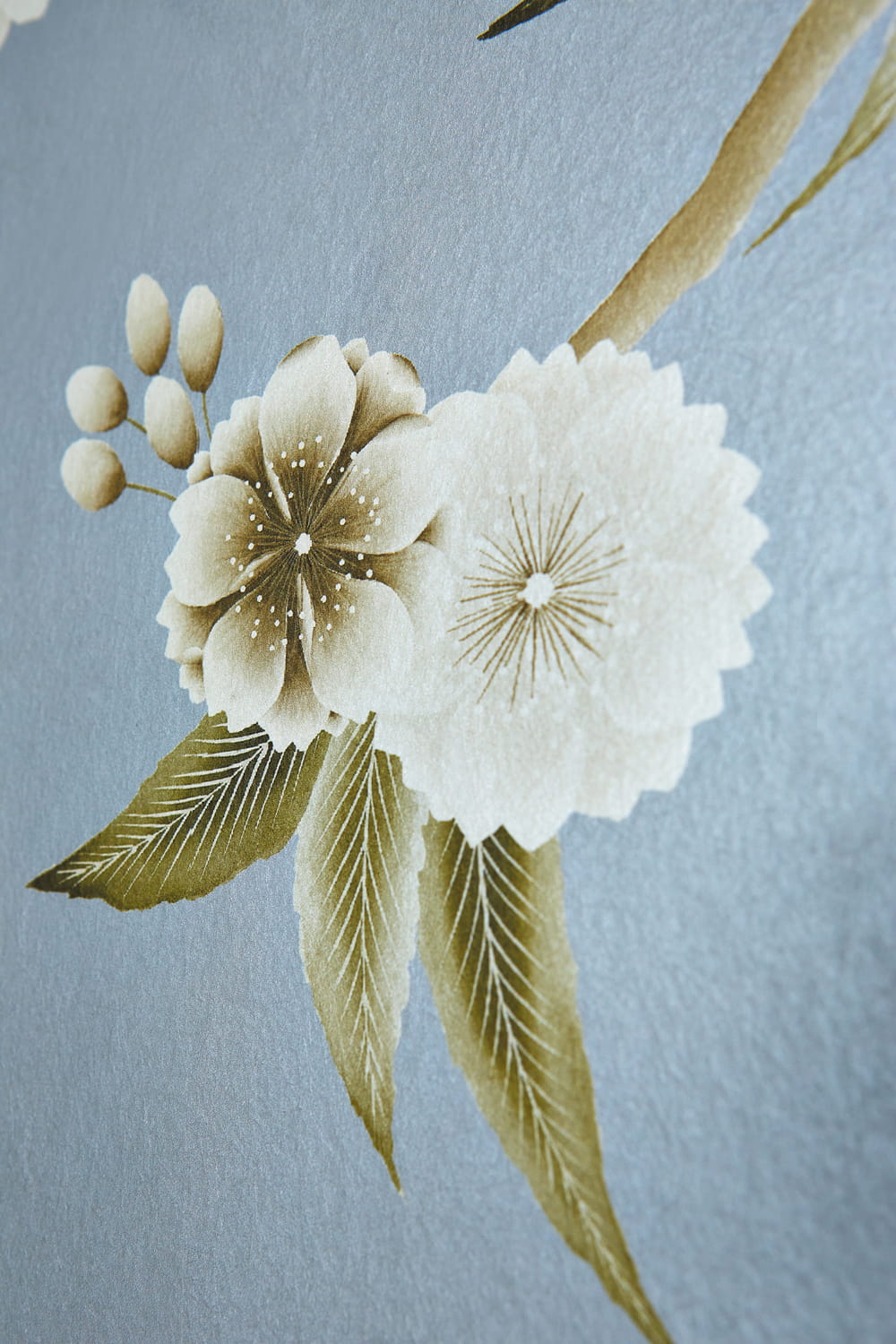 Wandbild Rosa - Feather Grey/ Paper Lantern/ Oyster