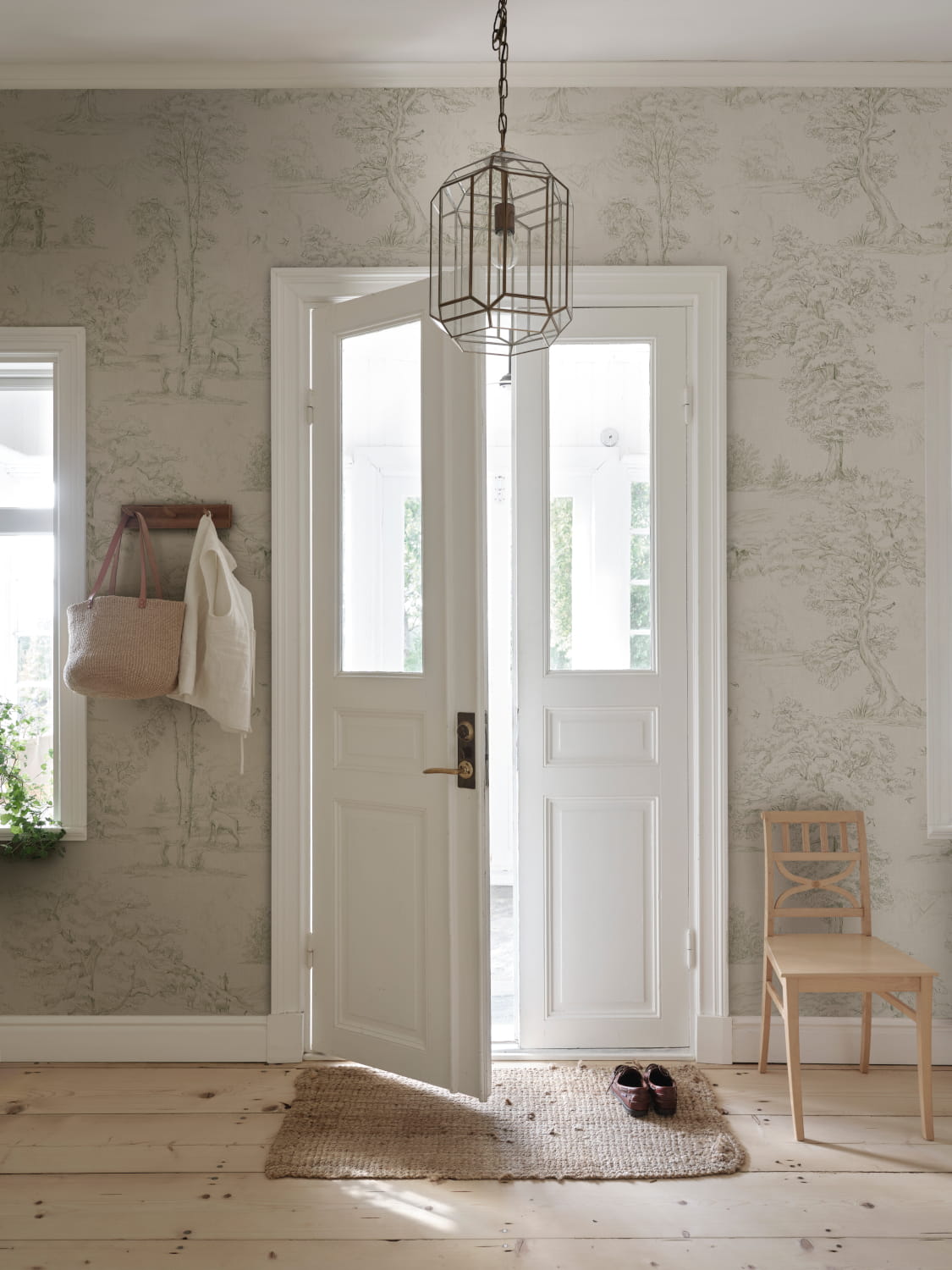 Wandbild Montfort - Olive Green