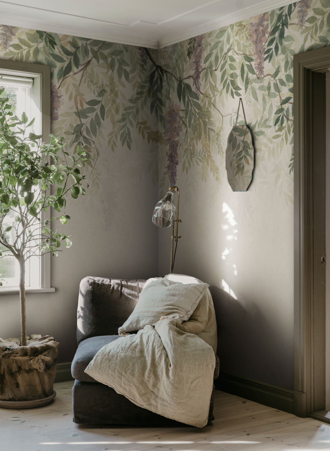 Wandbild Wisteria