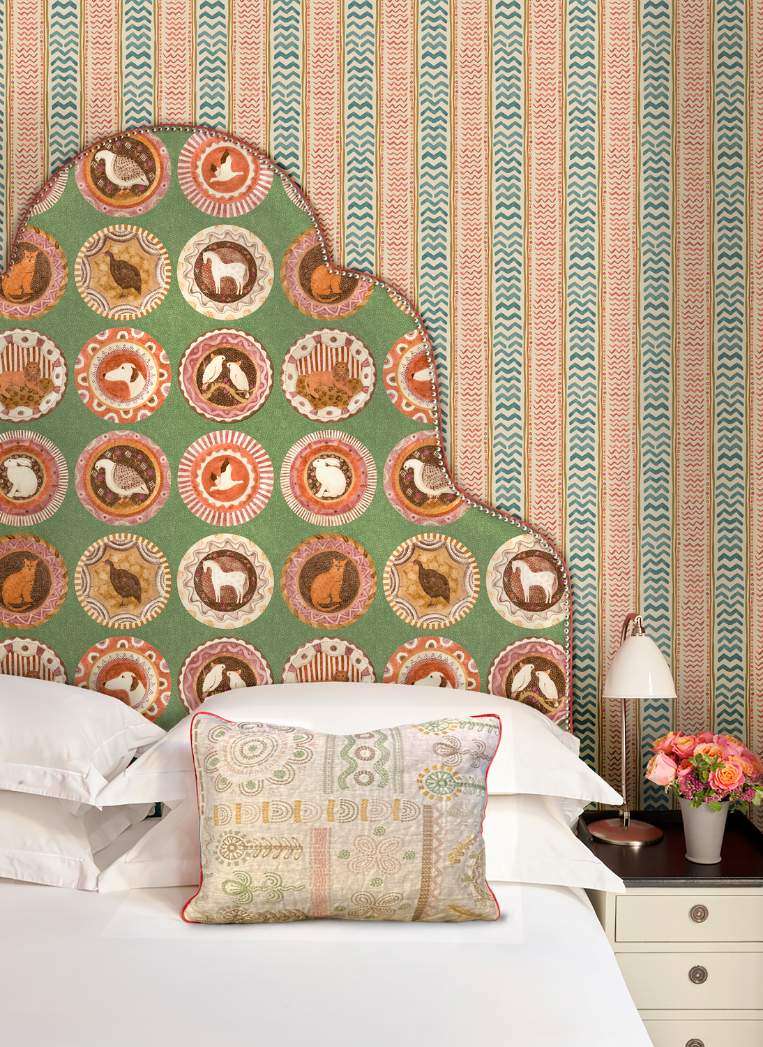 Tapete Wriggle Room - Teal/ Spice