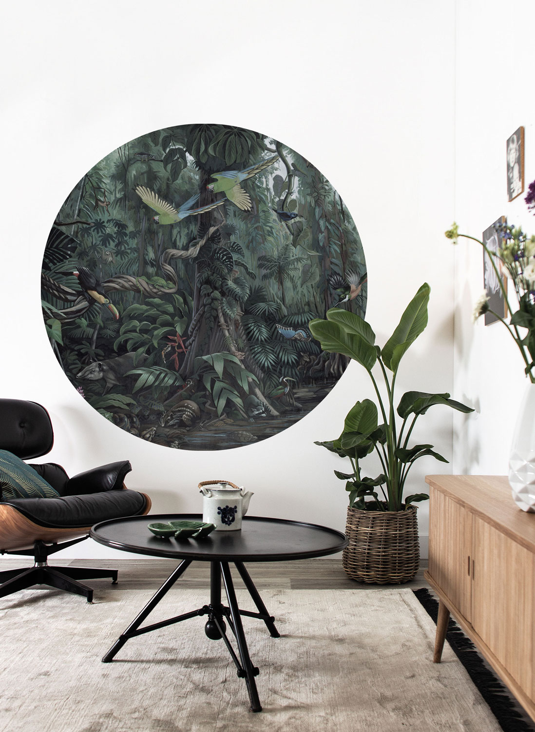 Wandbild Tropical Landscapes 1 Circle
