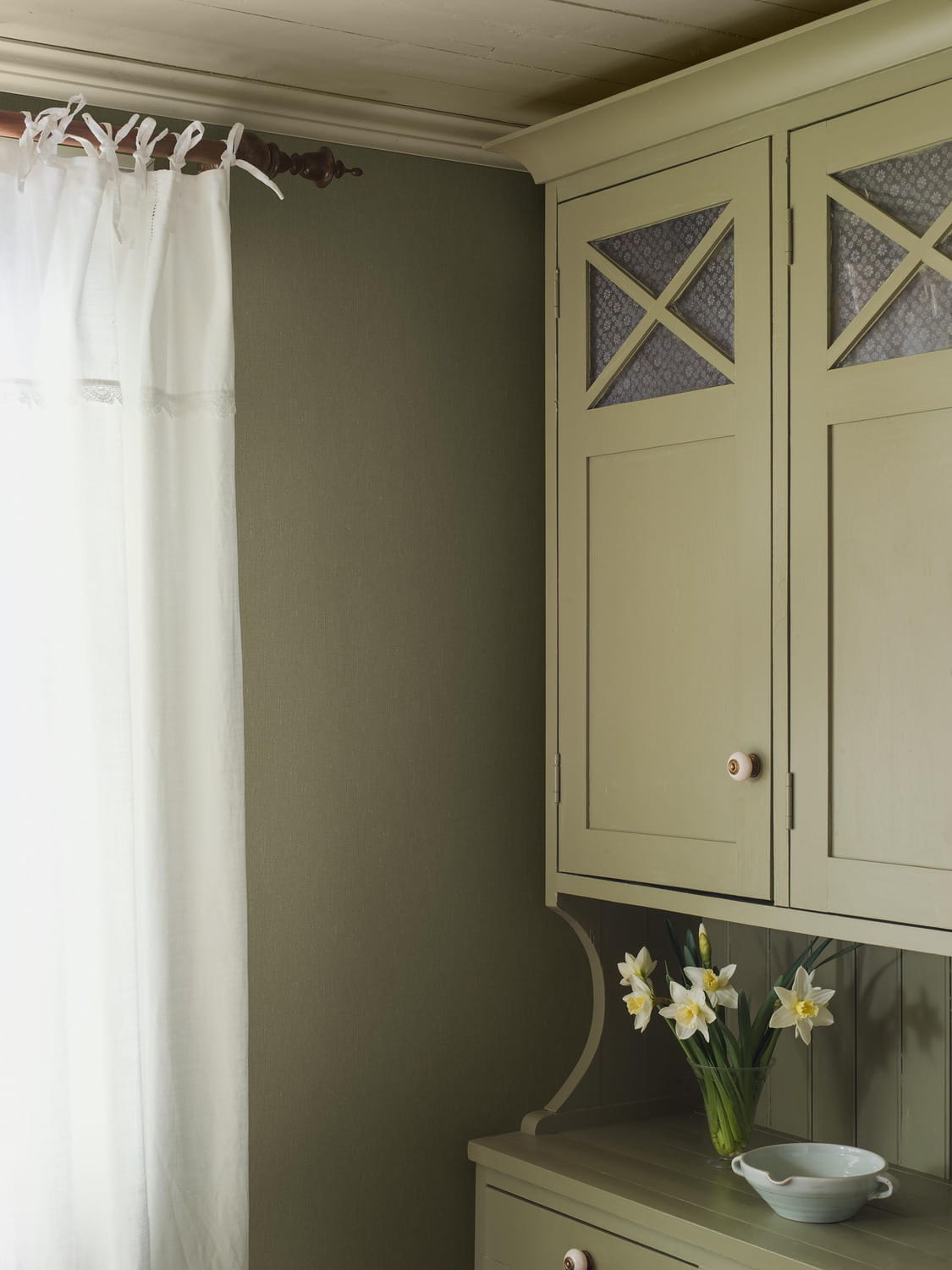 Tapete Linen - Deep Olive