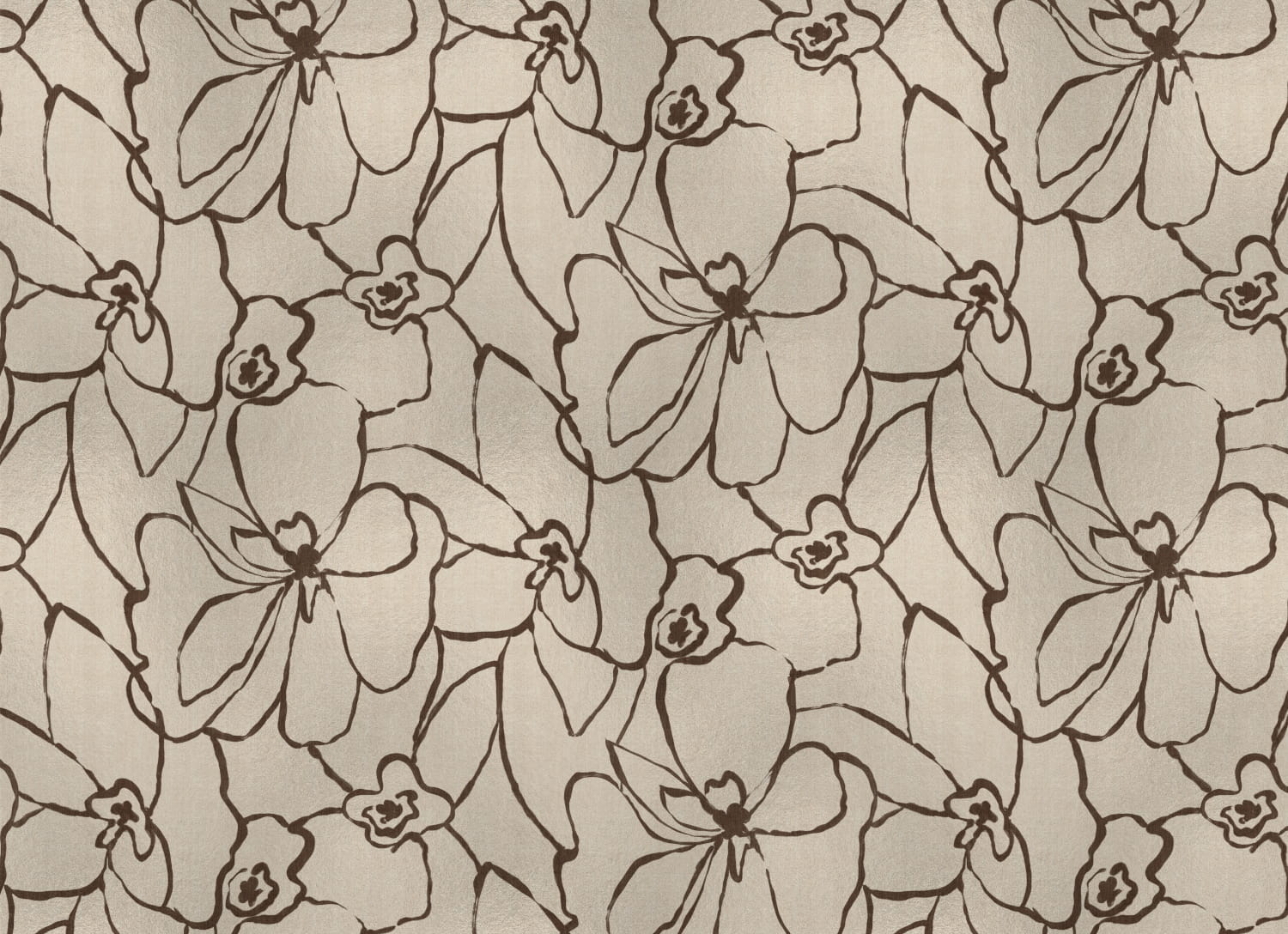 Wandbild Blooming - Copper