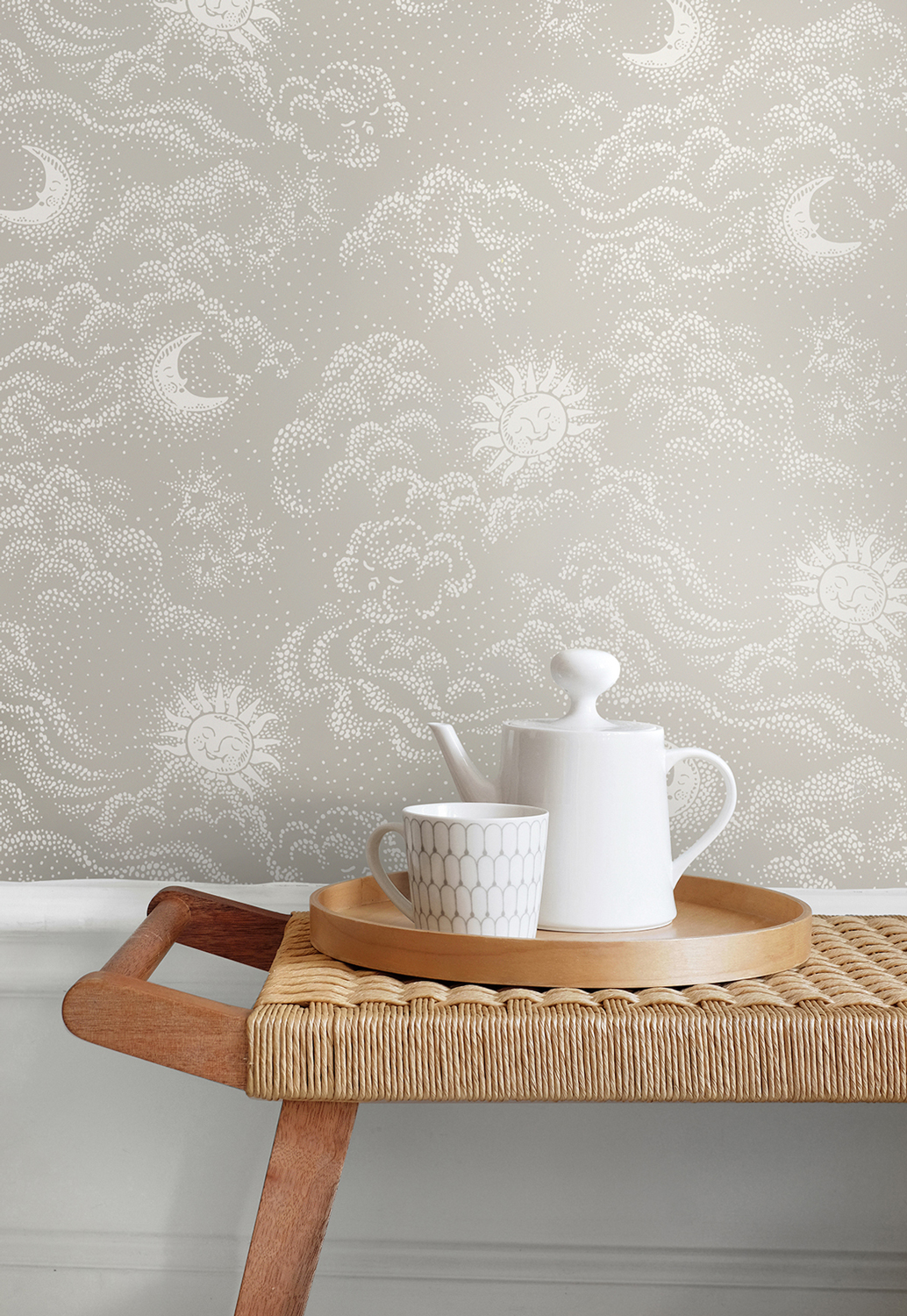 Tapete Happy Cloud - Clay Beige