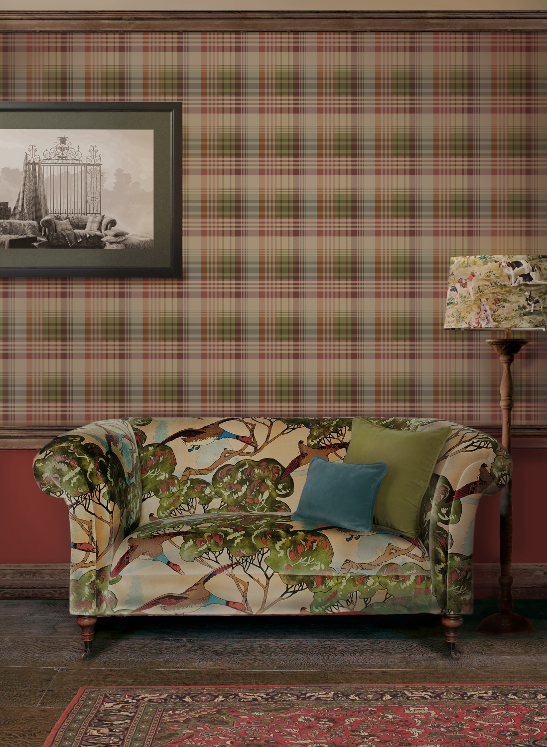 Tapete Mulberry Ancient Tartan