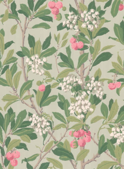 Tapete Strawberry Tree - Pink & Duck Egg