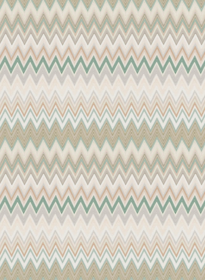 Tapete Zig Zag Multicolore - 10065