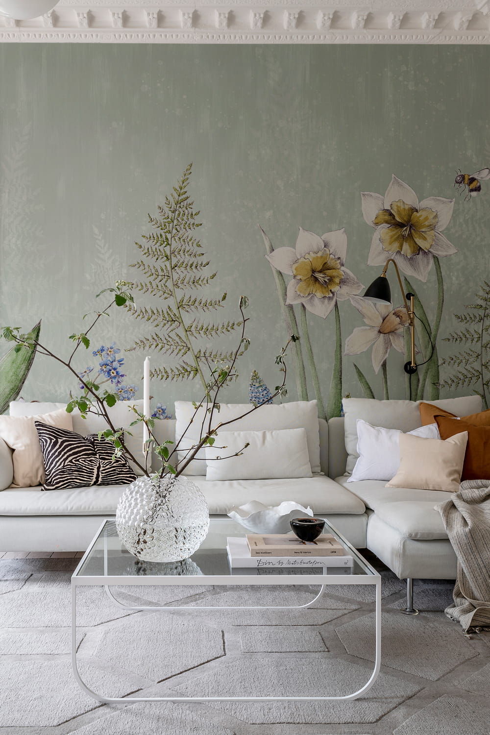 Wandbild Bumblebee - green