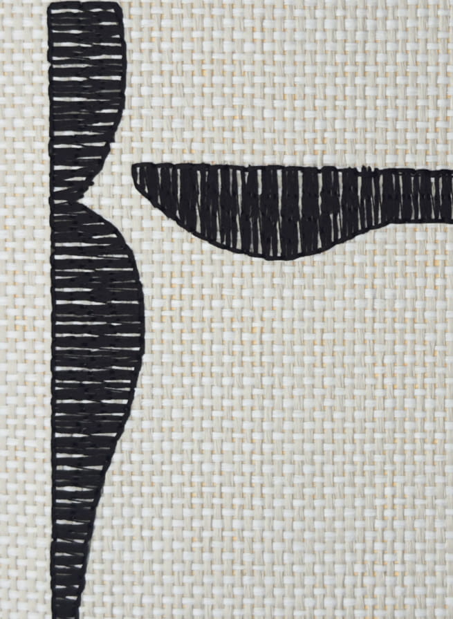 Tapete Lokema - White/ Black