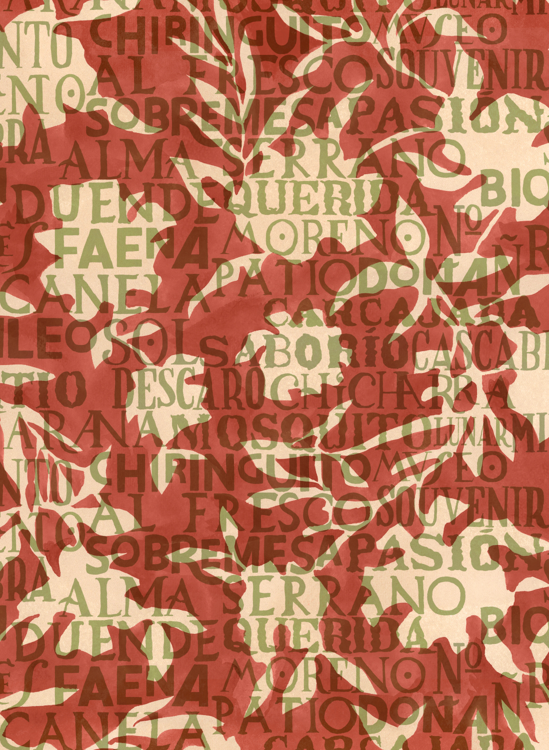 Tapete Jaleo - Red