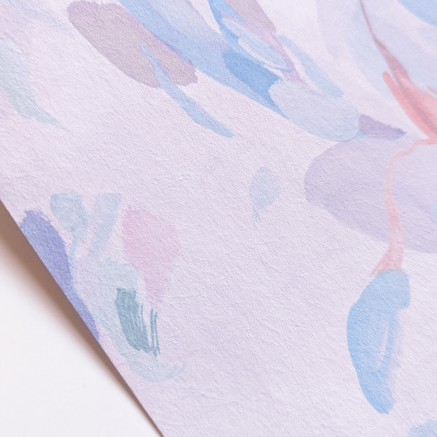 Tapete Abstract Blooms - Violet