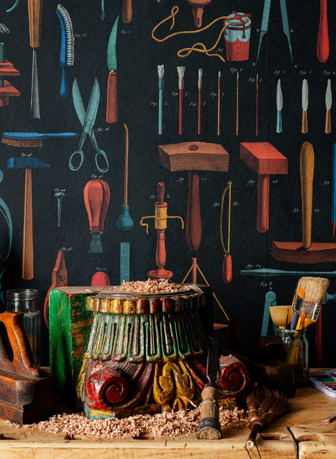 Tapete Old Tools