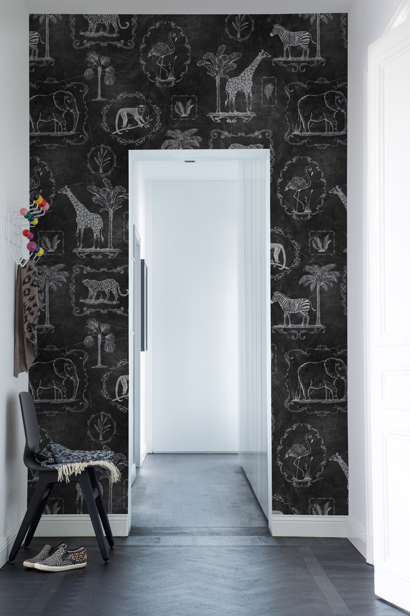 Wandbild Animal Party - Blackboard