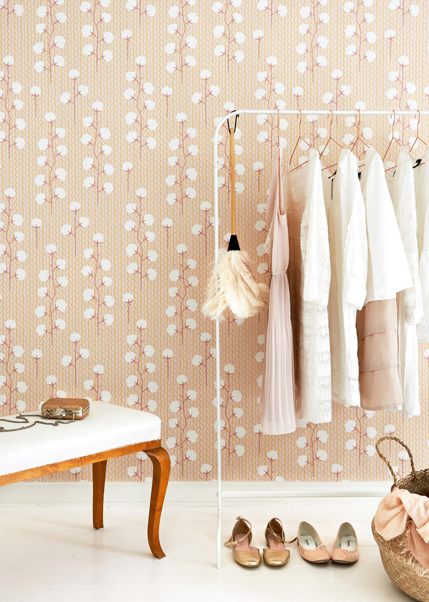 Tapete Sweet Cotton - Soft Pink/ Yellow/ Cream White