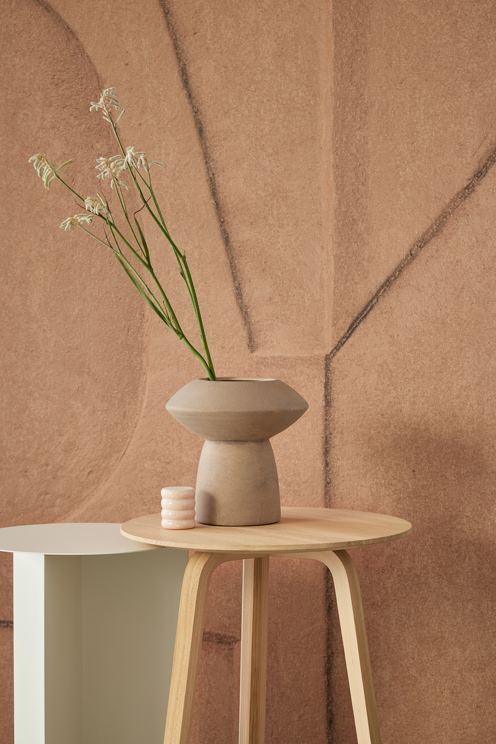 Wandbild Sculpted Clay - Terra