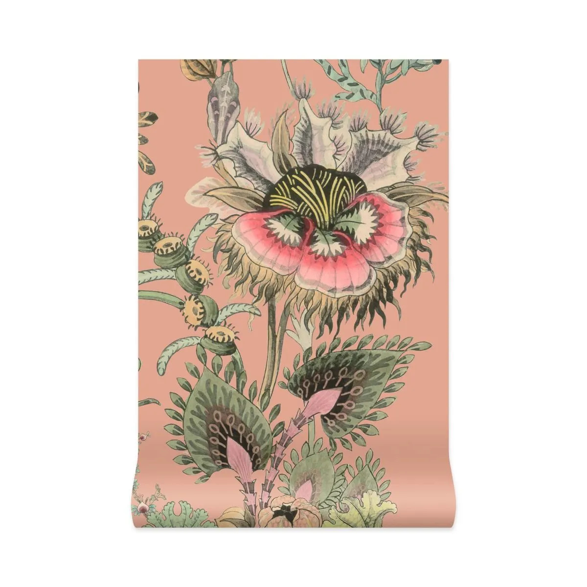 Wandbild Flora Fantasia - Bisque-Pink