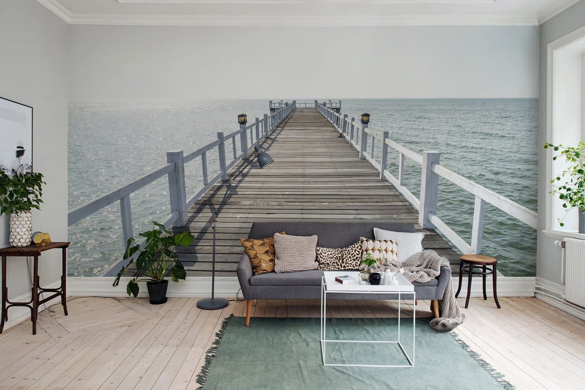 Wandbild Hampton Pier