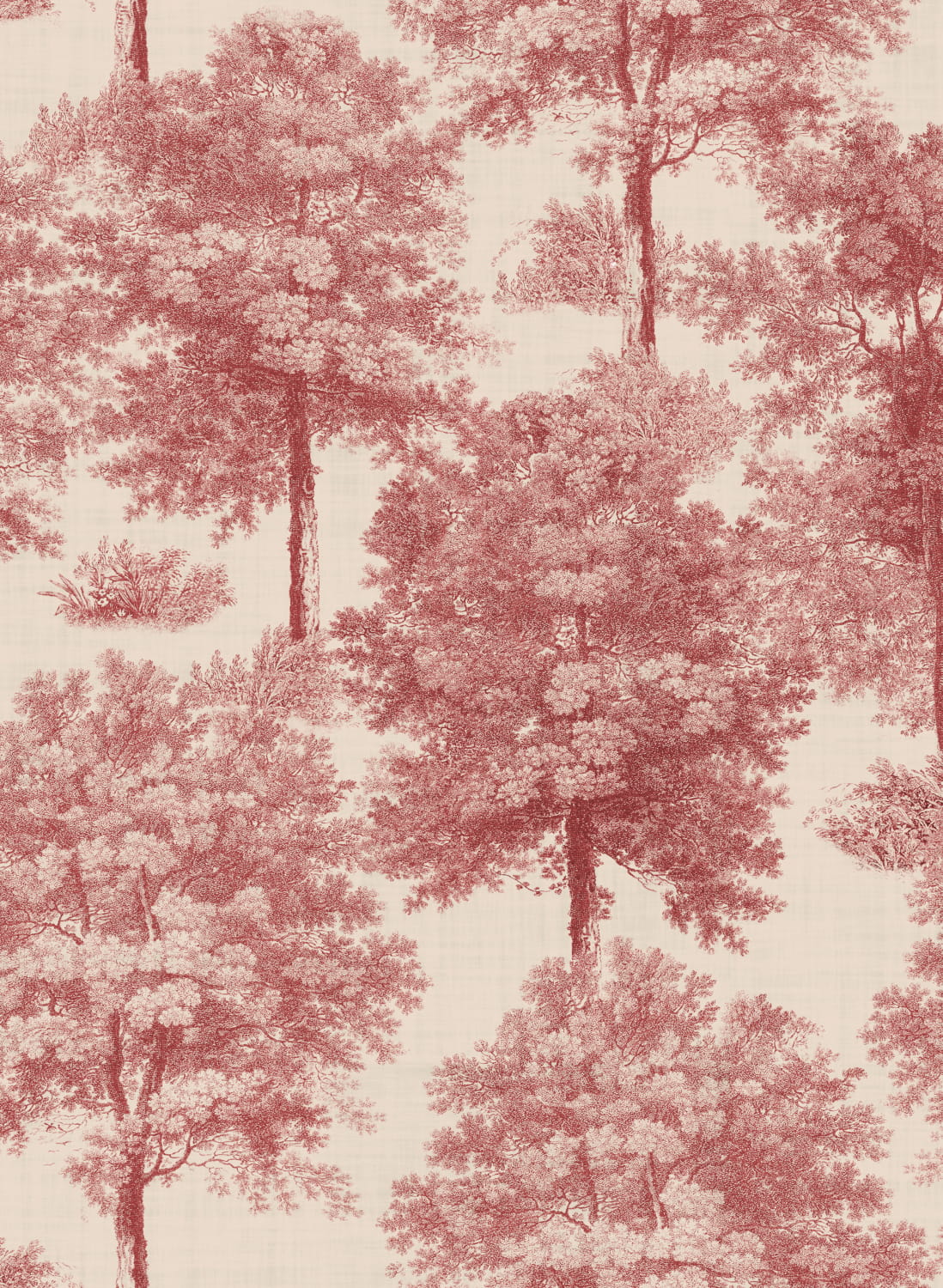 Tapete Chestnut Tree - Red