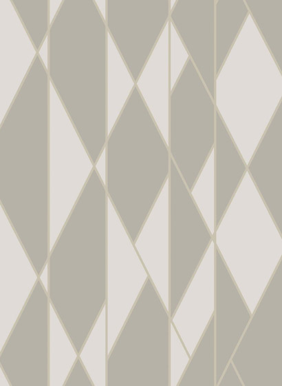 Tapete Oblique - Grey/ White