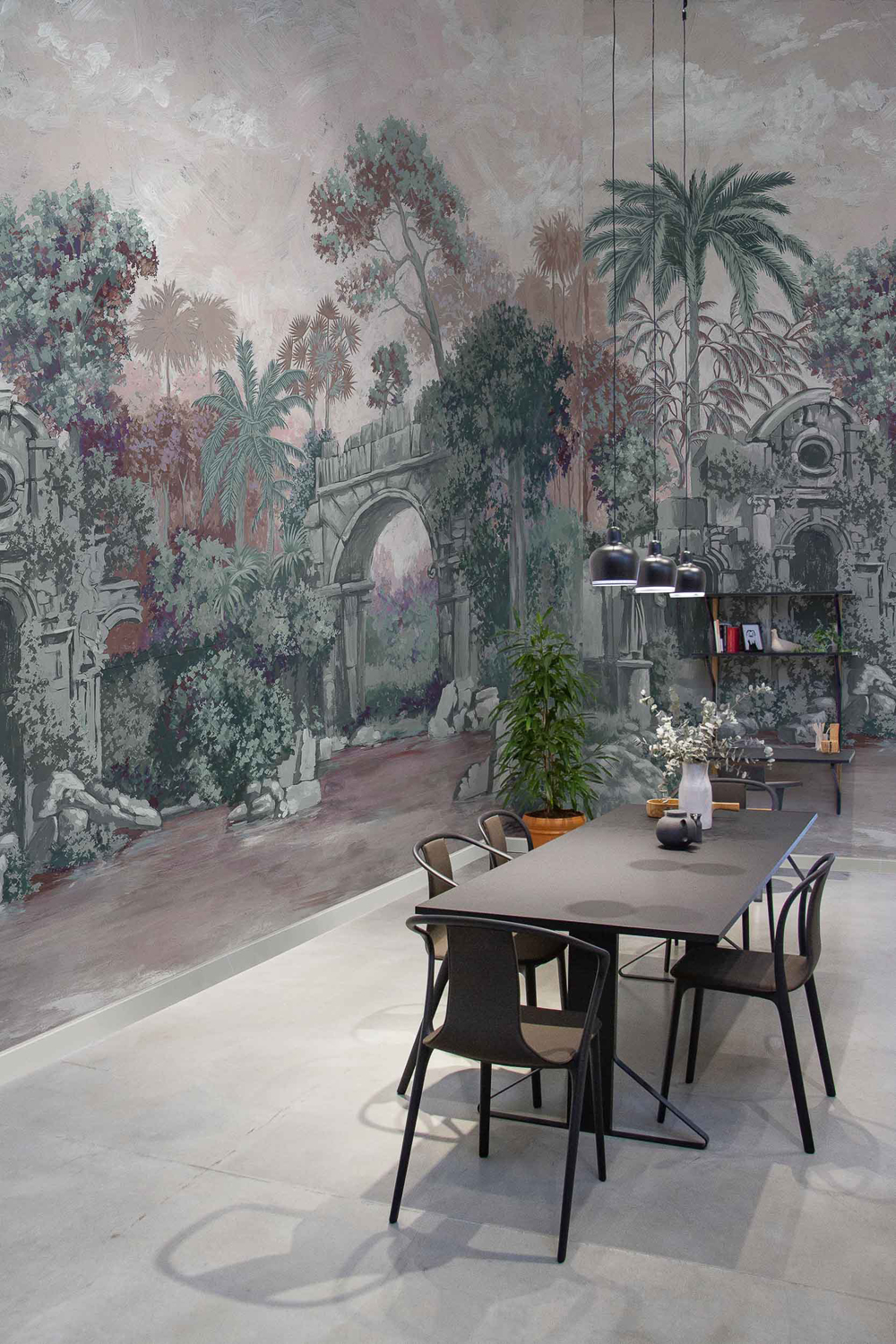 Wandbild Colonial - Pink