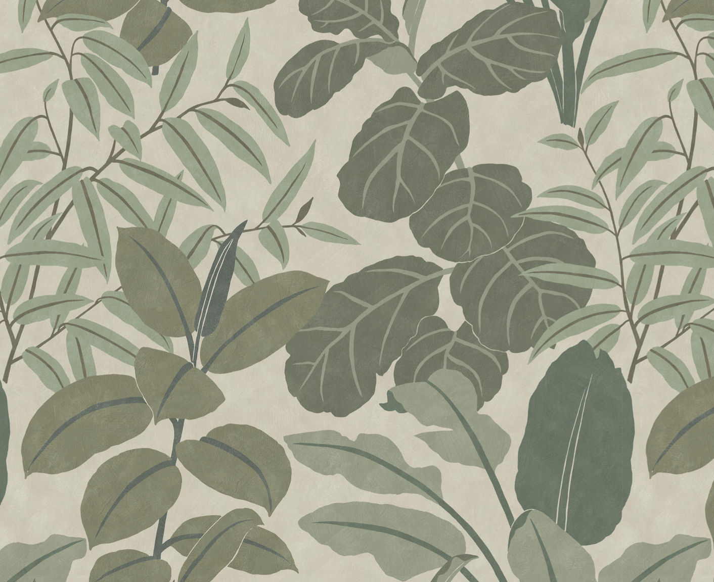 Wandbild Grand Leaves - 9628W