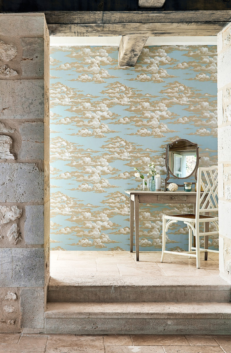 Tapete Silvi Clouds - English Blue