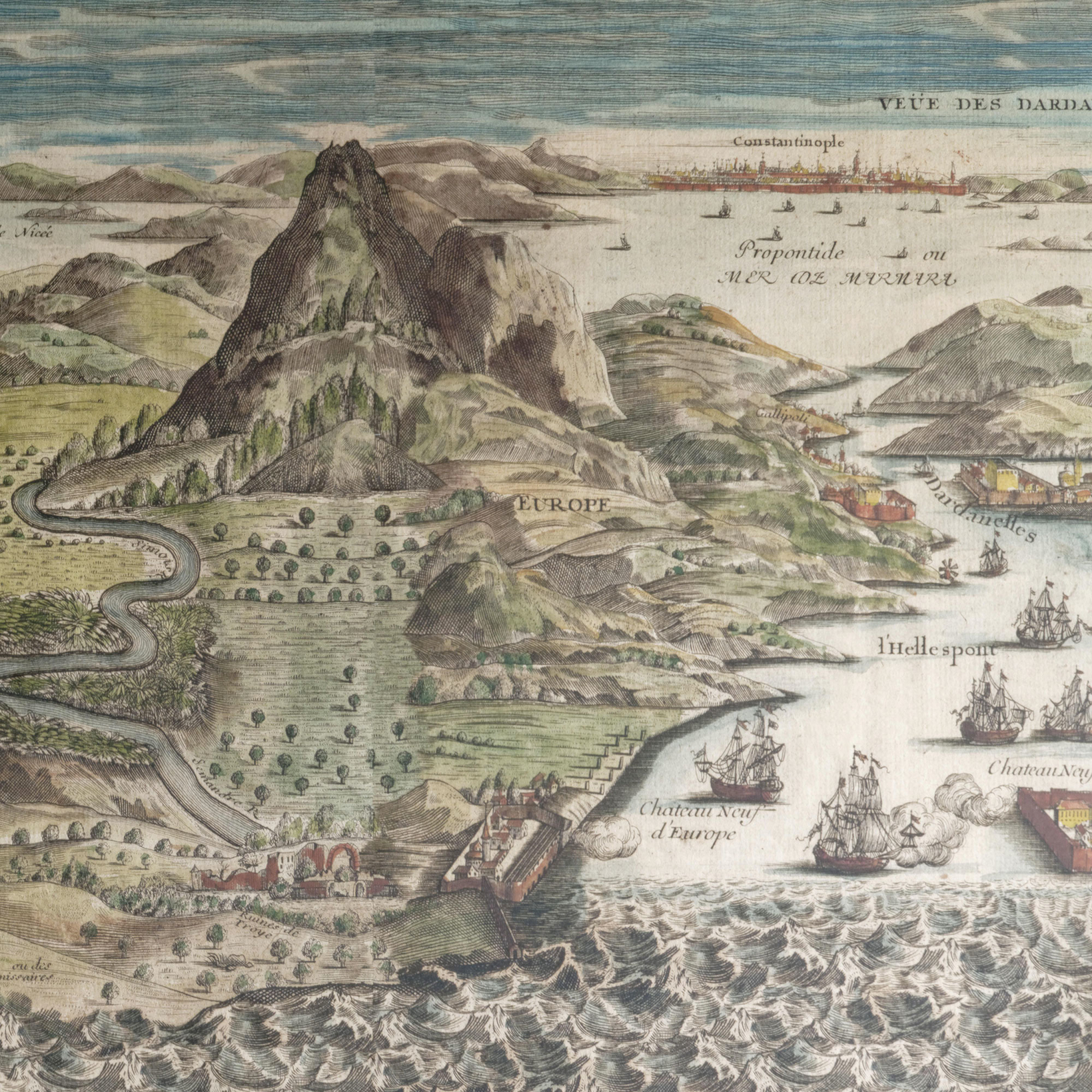 Wandbild Constantinople - Schco