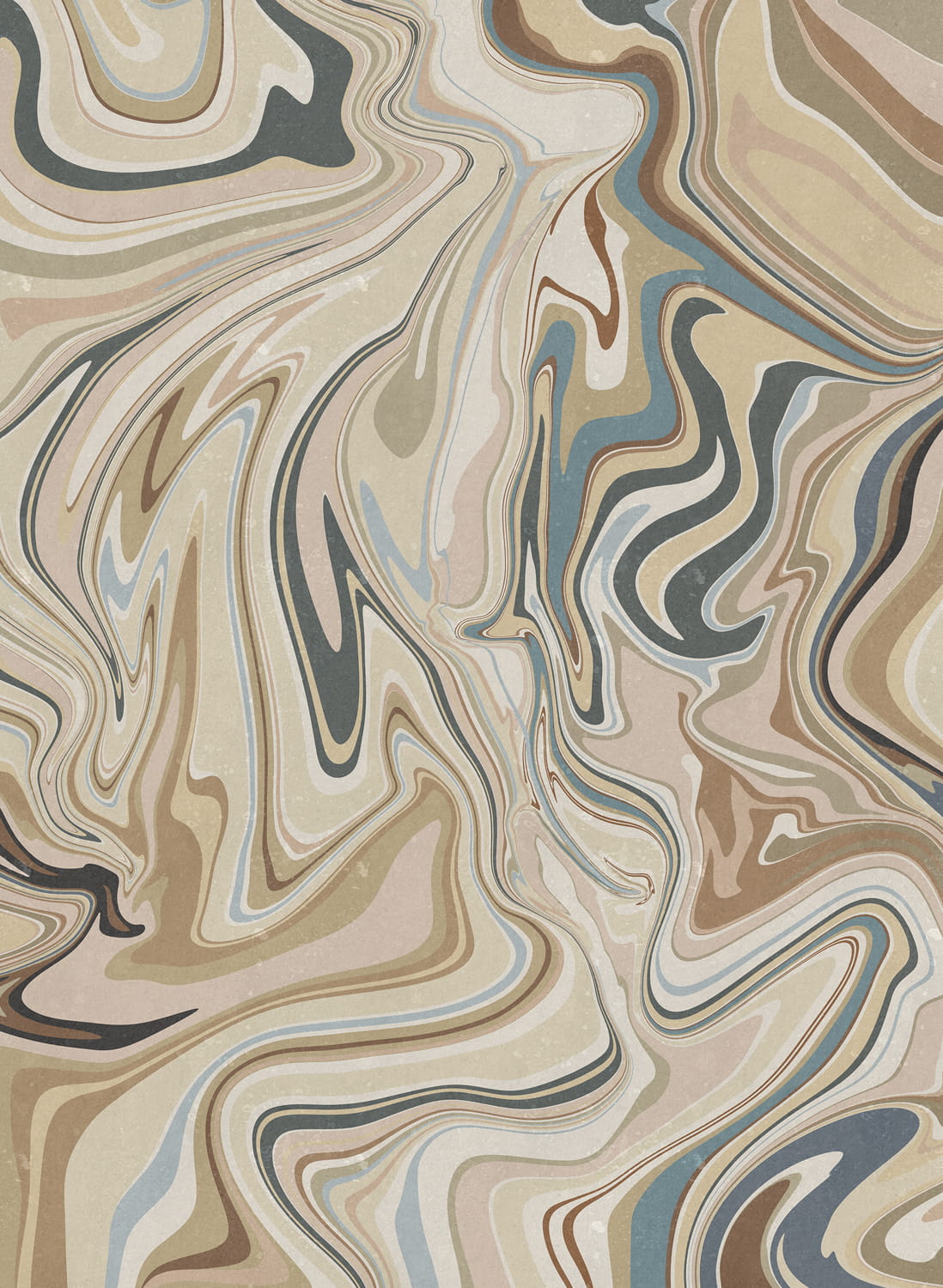 Wandbild Klint - Clay