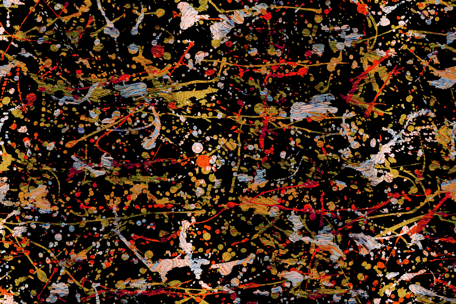 Wandbild Jackson - Black