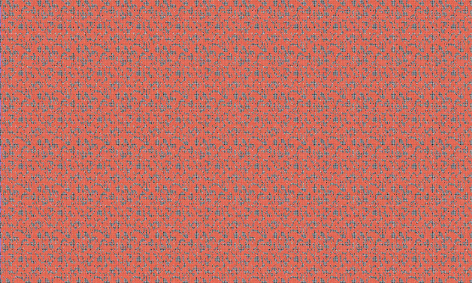 Tapete Moire Screen - Coral