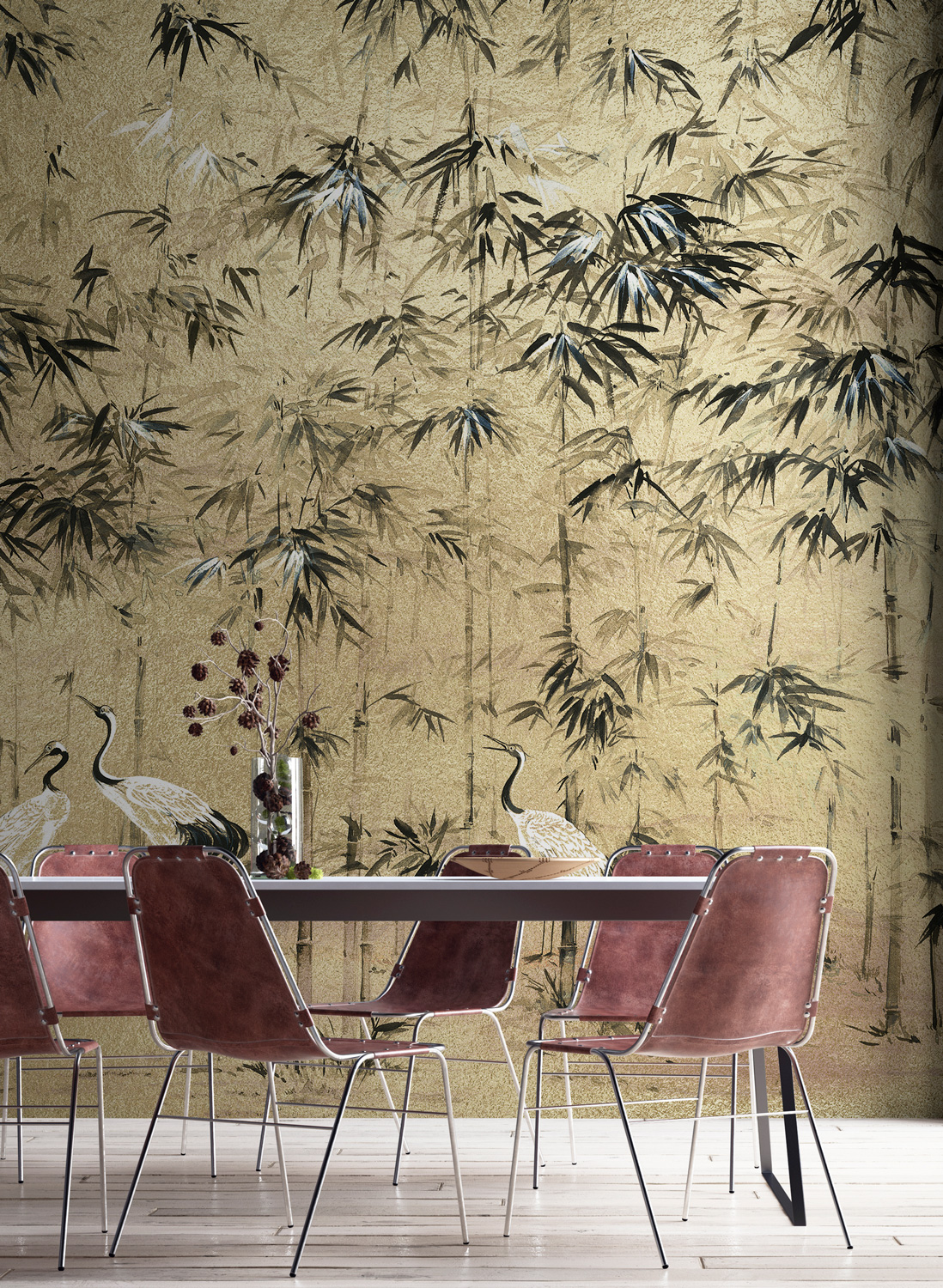 Wandbild Garzas Metallics