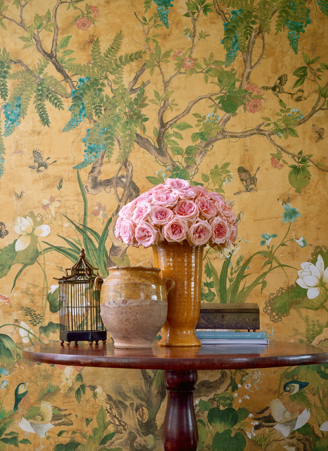 Wandbild Wild Wisteria - Ochre