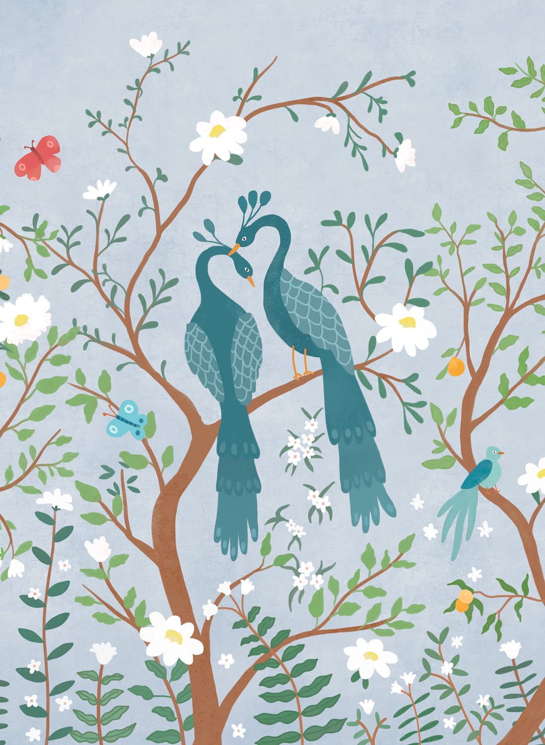Wandbild Edo Kids - Aqua