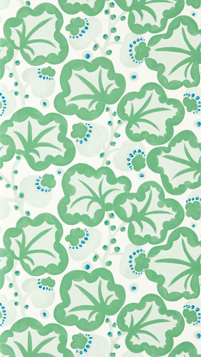 Tapete Poppy Pod - Jade
