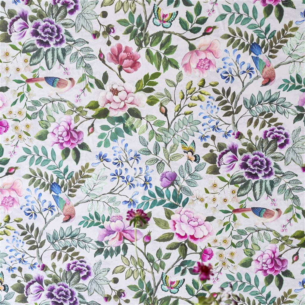 Tapete Porcelaine de Chine - Fuchsia