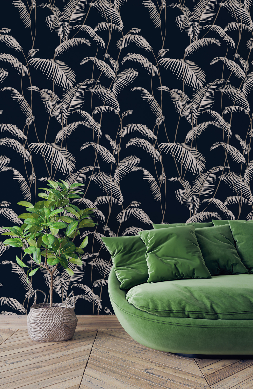 Tapete Majorelle - Deep Indigo