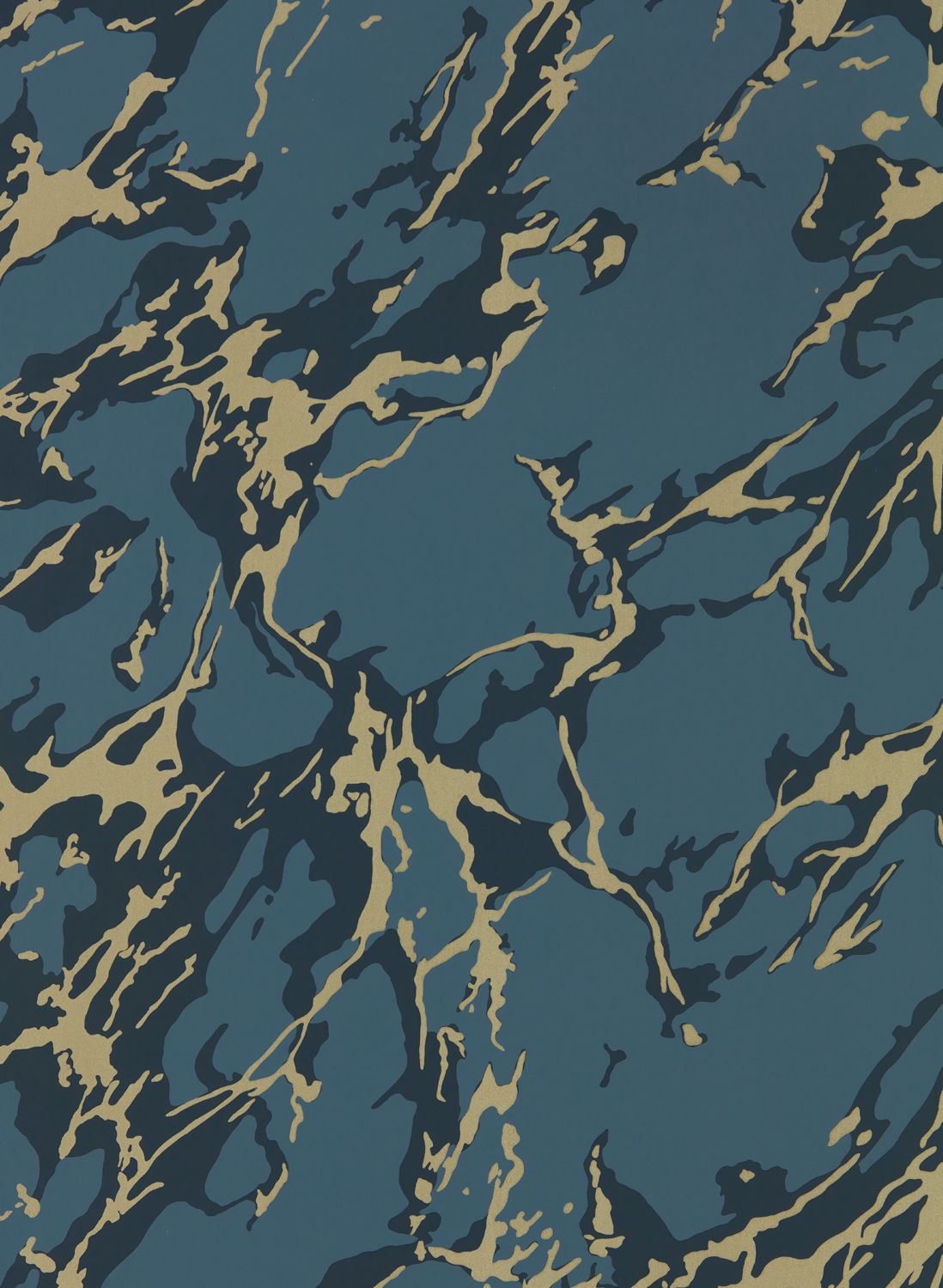 Tapete French Marble - Reign Blue